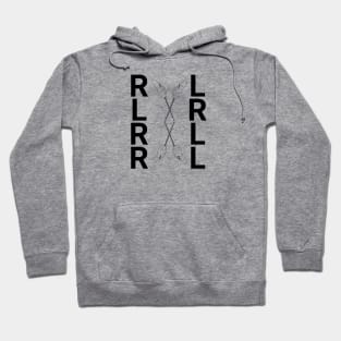 Paradiddle: RLRR LRLL Drum Rudiment Enthusiast Hoodie